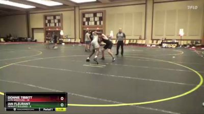 180 lbs Finals (8 Team) - DONNIE TIBBITT, Elite Wrestling vs Ian Fleurant, Hewlett Bulldogs