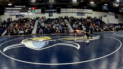 125 lbs Cons. Semi - Sloan Johannsen, Northern State vs Carlo Arreola, Southwest Minnesota State