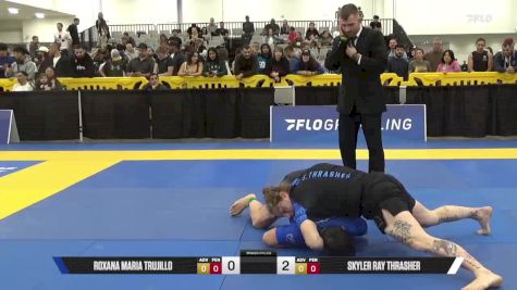Skyler Ray Thrasher vs Roxana Maria Trujillo 2025 World IBJJF Jiu-Jitsu No-Gi Championship