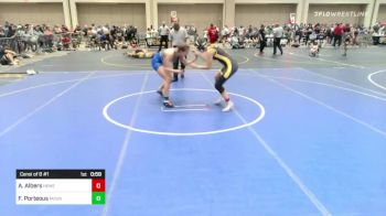 155 lbs Consi Of 8 #1 - Andie Albers, Hemet WC vs Frances Porteous, Mount Vernon Steelclaw