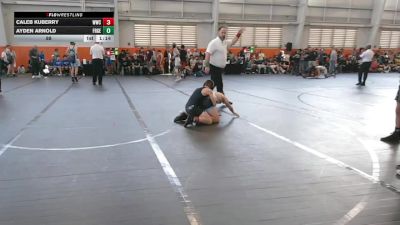 88 lbs Round 4 (6 Team) - Ayden Arnold, FORGE vs Caleb Kuberry, Westshore WC