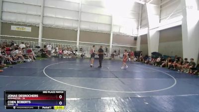 126 lbs Placement Matches (8 Team) - Jonas DesRochers, Washington vs Coen Roberts, Idaho