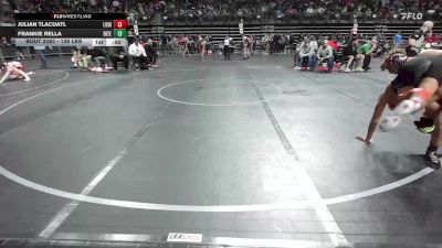 128 lbs Round Of 32 - Julian Tlacuatl, Lodi vs Frankie Rella, Bitetto Trained Wrestling