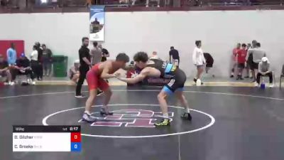 65 kg Consolation - Dylan Gilcher, Michigan vs Cole Brooks, Oklahoma