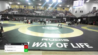 106 lbs Consi Of 16 #2 - Eric Fusscas, Hopkins vs Quina Perkison, St. Mark's School Of Texas