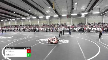 150 lbs Consi Of 8 #1 - Samuel Vigil, Taos Jr Wrestling vs Porter Mask, No Team