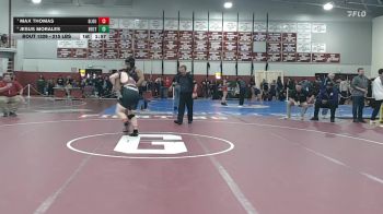 215 lbs Semifinal - Max Thomas, Gloucester vs Jesus Morales, Holyoke