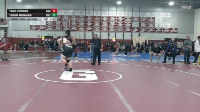 215 lbs Semifinal - Max Thomas, Gloucester vs Jesus Morales, Holyoke