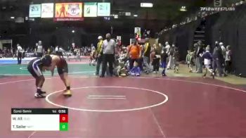 130 lbs Consolation - William Alt, Touch Of Gold vs Tate Sailer, Matpac