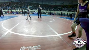 70 lbs Consi Of 8 #2 - Ace Reno, West Texas Grapplers vs Preston Curley, Clearwater Youth Wrestling Club