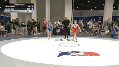 35 kg Quarters - Roc Rhees, Greater Heights Wrestling vs Evan Thiele, MTC - MANTANONA TRAINING CENTER