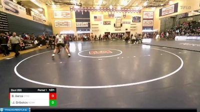 182 lbs Semifinal - Jaxson Gribskov, Hermiston vs Brandon Garza, Othello