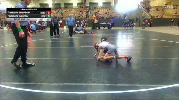 50 lbs 3rd Place Match - Joseph Simpson, Big Red Wrestling Club vs Rekker Griffin, Nashville Catholic Wrestling