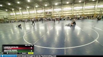 75 lbs Quarterfinal - Grayson Skeem, Fremont Wrestling Club vs Landon Nicolosi, Team Prestige