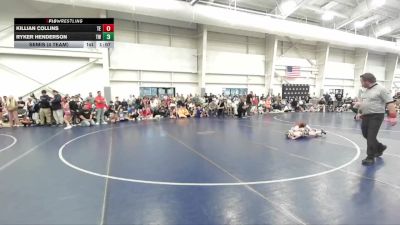 63 lbs Semis (4 Team) - Ryker Henderson, Wyoming Gold vs Killian Collins, Colorado Extreme