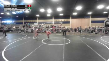 150 lbs Consi Of 64 #2 - Ireland Kinslow, Dominate WC vs Branden Santos, Cypress HS