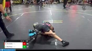 60 lbs Quarterfinals (8 Team) - Johnnatan Martinez, No Escape Wrestling Academy vs Dustin Alvarado, Pomona Elite