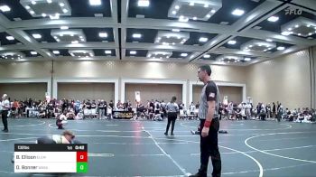 132 lbs Consi Of 16 #2 - Blair Ellison, Element vs Daxton Bonner, Wasatch WC
