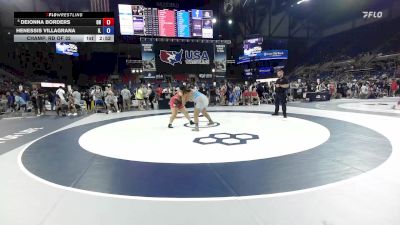 235 lbs Champ. Rd Of 32 - Deionna Borders, OH vs Henessis Villagrana, IL