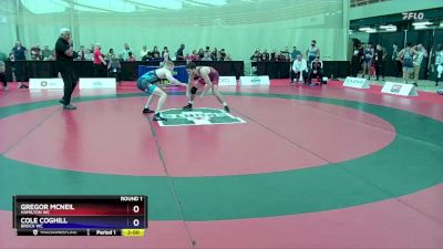 70 kg Round 1 - Gregor McNeil, Hamilton WC vs Cole Coghill, Brock WC