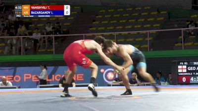 61 kg Bronze - Teimuraz Vanishvili, GEO vs Islam Bazarganov, AZE