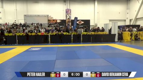 David Benjamin Ceva vs Peter Hailer 2024 World IBJJF Jiu-Jitsu No-Gi Championship