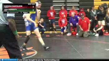 120 lbs 3rd Place Match - Kaimana Bartolome, Liberty vs Levi Hardesty, Basic