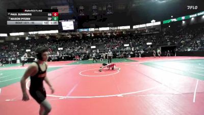 95 lbs Champ. Round 1 - Paul Summers, Unattached vs Mason Pitzen, EMPA