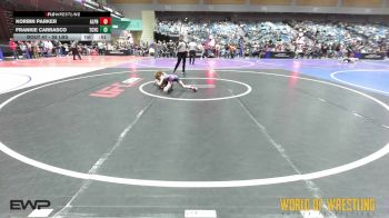 58 lbs Consi Of 16 #1 - Korbin Parker, Alpha Elite vs Frankie Carrasco, Tuscon Cyclones