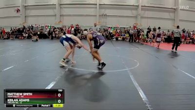 150 lbs Round 1 (6 Team) - Matthew Smith, Team Shutt vs Keilan Adams, Trojan WC