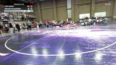 135A Champ. Round 1 - Lexi Logan, Tonganoxie vs Brooklyn Dilworth, Omaha Westside