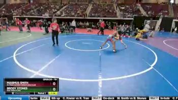 70 lbs Champ. Round 1 - Maximus Smith, El Paso Supers Wrestling Club vs Brody Stones, Rise Wrestling