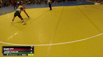 160 lbs Semis & 1st Wrestleback (8 Team) - Elijah Yost, St. Peter vs Jeffrey Mueller, Hastings