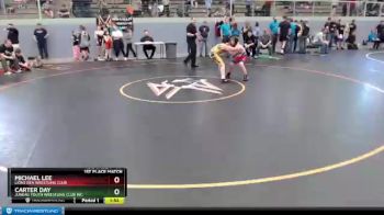 117 lbs X Bracket - Carter Day, Juneau Youth Wrestling Club Inc. vs Michael Lee, LIONS DEN WRESTLING CLUB