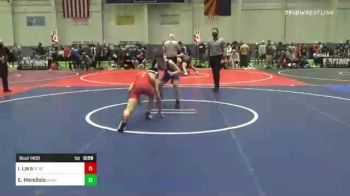 102 lbs Consi Of 8 #2 - Isaiah Lara, Rebel WC vs Elias Mendiola, Sanya Fe