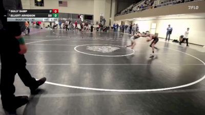 80 lbs 1st Place Match - Elliott Arvidson, BHVPP vs Sully Samp, Fergus Falls
