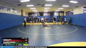 106 lbs Champ. Round 1 - Roderick Brown, George Jenkins vs Adrian Day, Cocoa Beach