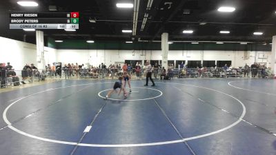 75 lbs Consi Of 16 #2 - Henry Riesen, IN vs Brody Peters, IA