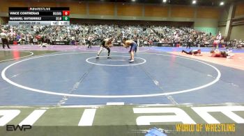 126 lbs Round Of 16 - Vince Contreras, BULLDOG WRESTLING CLUB vs Manuel Gutierrez, Selma