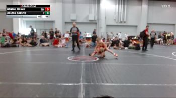 72 lbs Round 6 (8 Team) - Benton McKay, Team Mat Clash vs Colton Gornto, Pedraza