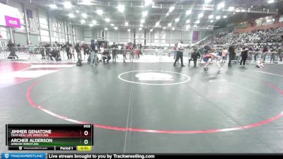 92 lbs Cons. Round 4 - Jimmer Genatone, Team Real Life Wrestling vs Archer Alderson, Ambush Wrestling