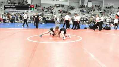126 lbs Consolation - Marco Futia, NY vs Lander Bosh, UT