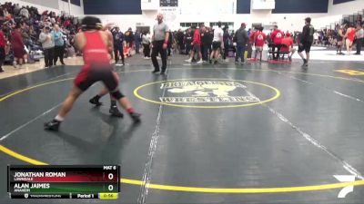 190 lbs Cons. Round 1 - Alan Jaimes, Anaheim vs Jonathan Roman, Lawndale