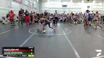 84 lbs Round 2 (8 Team) - Michael Ruckdaschel, Revolution Elite vs Kashta Freeland, Glasgow WA