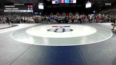 132 lbs Champ. Rd Of 64 - Logan Price, FL vs Wesley Honiss, MI