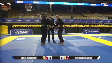 André Ricardo Da Silva vs Robert Jason Walker 2026 Pan Jiu Jitsu IBJJF Championship