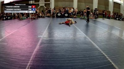 77 lbs Quarters - Porter Aimone, Utah vs Hendrix Daybell, Utah