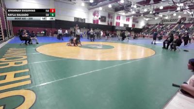 235 lbs Cons. Round 3 - Jovannah Esquivias, Paramount vs Kayla Salgado, Santa Ana Valley