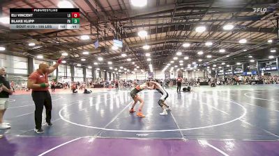 106 lbs Consi Of 32 #2 - Eli Vincent, LA vs Blake Klipp, PA