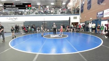 84 lbs Cons. Round 2 - Carter Lamb, Suples Wrestling Club vs Jamison Sawyer, Husky Wrestling